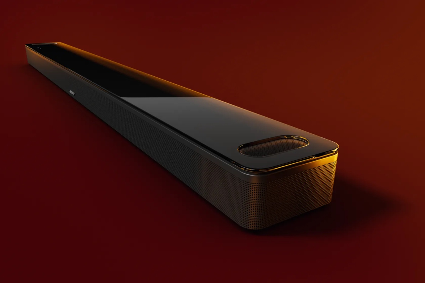 Bose Smart Ultra Soundbar (Black) — Soundbar in a TV setup