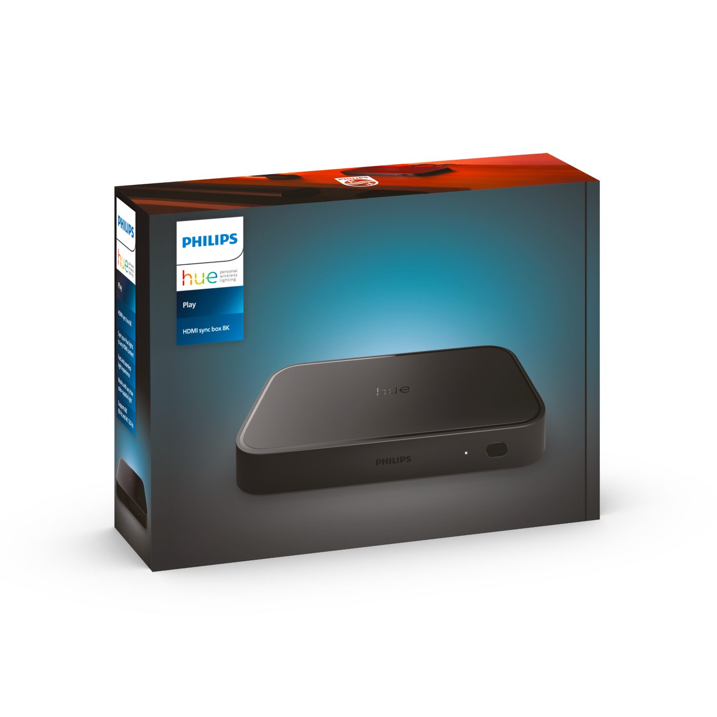 Philips Hue Play HDMI Sync Box 8K (Black) — European retail box
