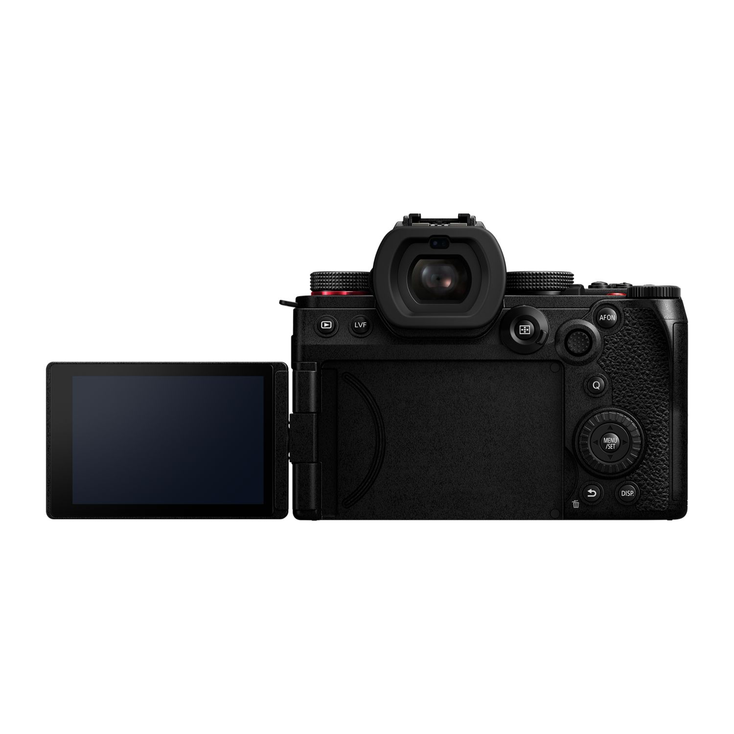 Panasonic LUMIX S5 II Mirrorless Camera (Black, Body Only) — Vari-angle screen open