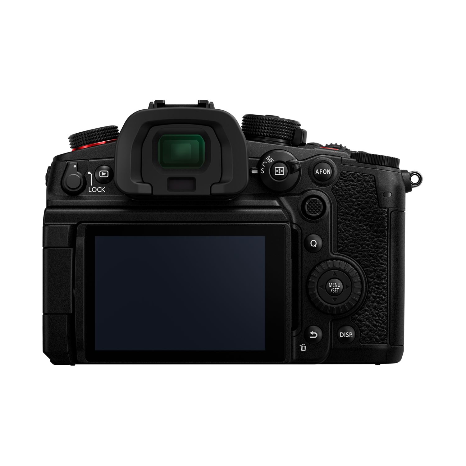 Panasonic LUMIX GH7 Mirrorless Camera (Black, Body Only) — Rear screen and controls