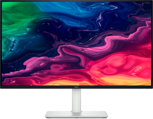 Dell 27 Plus 4K USB-C Monitor S2725QC 120Hz (White) — Front view