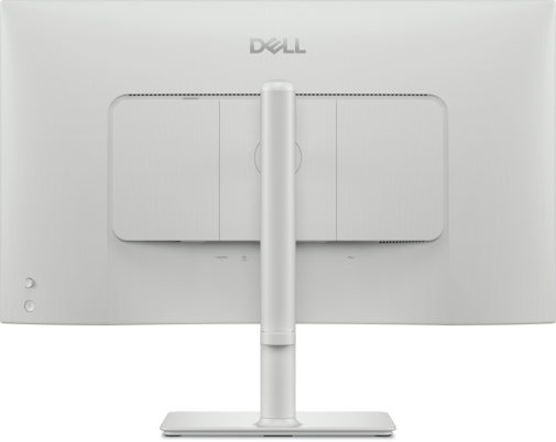 Dell 27 Plus 4K USB-C Monitor S2725QC 120Hz (White) — Rear view