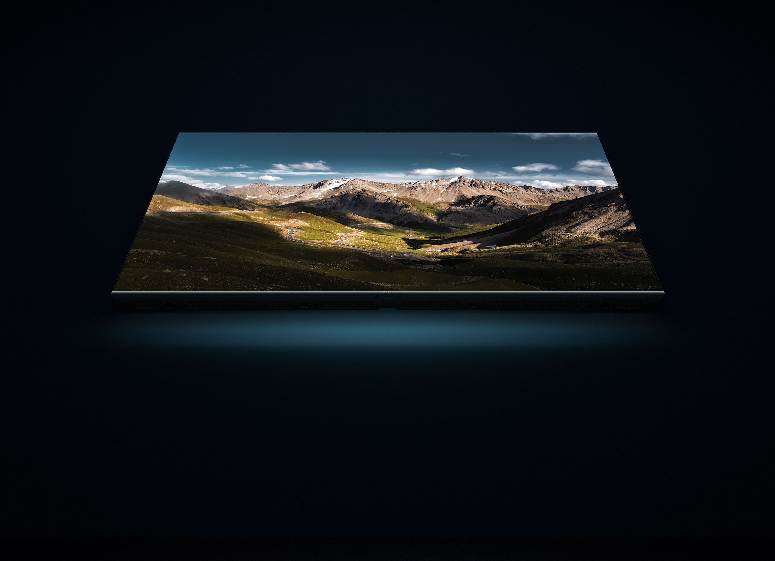 Xiaomi TV S Pro Mini LED 65 (2026, Dark Grey, EU) — Angled landscape display demonstration